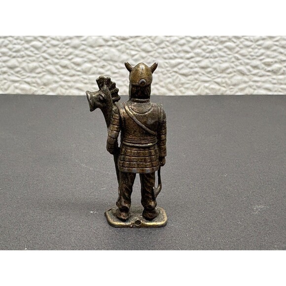 Vtg Lot Of 3 Figurine Pewter And Metal - Picture 13 of 15